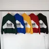 Moda 23SS Nowa męska projektant sportowa kurtka retro kolor baseball Slim Stylist klasyczny swobodny kobietę Windbreaker Zepip Bluzy Zapip Rhude Mens Jackets Coats