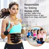 Portable Slim Equipment Smart Wireless Muscle Stimulator EMS Abdominal Trainer Toner Body Slimming Massager Gym Fitness abdos musculation Massage 230605