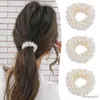 Other White Elastics Hair Ties Hair Rope Wedding Party Sweet Headwear Hair Accessories for Women and Girls