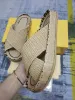 2023 Sandalen Luxurys Designer Schuh Sommerschuhe Designer Damen Slip Toe Sandal Slingback Mode vielseitig