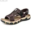 Novas Sandálias Masculinas Sapatos Casuais de Verão Sandálias de Praia Homens Sandalias Hombre Outdoor Estilo Romano Tênis de Água Tamanho 38-47 L230518