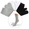 Calzini sportivi 3 paia Uomo Donna Kimono giapponese Infradito Sandalo Split Toe Tabi Ninja 2 Foot Finger Cotton Sock Solid