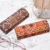 Sunglasses Cases Spectacle Case Retro Exotic Pattern Creative Tribal Totem Art Personality Storage Box Sunglass 230605