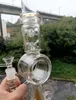 Narghilè Bong in vetro giallo delicato da 18 pollici con percolatore ad albero Olio Dab Rigs Tubi da fumo Giunto femmina da 14 mm