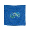 Sciarpe Sciarpa Di Seta Borsa Donna Stampa Piume Di Pavone Quadrati Avvolge Bandana Piccoli Foulard Cravatta Da Donna Fascia Fazzoletto Da Collo 53 CENTIMETRI