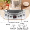 Mixers Lectric 7L mjölblandare Hem Pizza Vakna deg Mixer Rostfritt stål Basin Bröd Knådmaskin Mat Pasta omrörande Maker