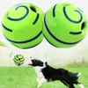 Giocattolo per cani giocattolo auto-guarigione giocattolo per cani che ridacchia palla sonora che mastica palla per animali domestici che rotola i molari per alleviare la noia