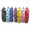 Collari per cani Guinzagli Punk Rivet Evitare il collare del morso Candy Colors Guinzaglio in pelle Pu Pet Puppy Supplies Rosso Blu Nero Drop Delivery Home Dhvgt