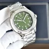 Męskie zegarek Designer Women Mine Watch Ruch Diamond Rozmiar 38 mm skórzana bransoletka ze stali nierdzewnej Sapphire Waterproof