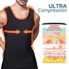 Men's Body Shapers CGTFY Gynecomastia Compress Tank Top Men Slimming Body Shaper Vest Athletic Vest for Bodybuilding Man Compression Shirt Vest 230606