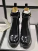 Marque de luxe cheville femmes bottes Martin 9 CM haut talon genou chevalier chaussures imperméables taille 35-42