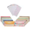 Gift Wrap Cash Budget Card Envelopes Sheets Reusable Money Binder Loose Leaf Western Snap Button Paper Dividers Wallet.