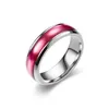 Rings Mood Emotion Feeling Rings For Women Men Stainless Steel Glazed Tone Fine Jewelry Gifts