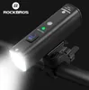 Fietsverlichting ROCKBROS 1000 Lumen Licht Smart Vibration Sensing Lamp 5 Modi Fiets Koplamp LED Zaklamp Lantaarn Accessoires 230605