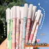 30Pcs Erasable Gel Pen Blue Black Ink 0.5mm Washable Handle Kawaii Pens Refill Rods School Writing Tools Cute Stationery