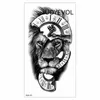 Tatouages temporaires Autocollant De Tatouage Forêt Lion Tigre Ours Hibou Étanche Femmes Léopard Loup Couronne Corps Art Bras Faux Tatoo Hommes 230606