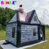 4m by 4m small oxford inflatable pub portable mobile inflatable pub bar tent for night club party decoration