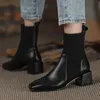 Winter Womens Boot Wedge Heel Fashion and Aesthetic Pointed Knitted Soft and Comfortable Breathable Rubber Sole Shoes2023 New