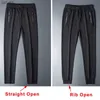 Summer Breattable Mesh Black Sweatpants Men joggar Sportwear Baggy Trousers Male Casual Track Pants 7xl 8xl 9xl L230520