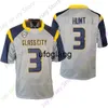 coe1 2022 New NCAA Toledo Football Jersey 3 Kareem Hunt College Gris Tamaño Joven Adulto