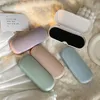 Sunglasses Cases Cream Colored Glasses Case Women Portable Cute Myopia Storage Box Travel Protective Organizer 230605