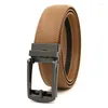 Ceintures Men Belt Metal Automatic Buckle Le cuir haute qualité pour le travail d'affaires STRAP CASSOIR ZDP001A