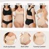 Womens Shaper Bodysuit Shapewear Smooth Body Briefer Butt Lifter Tummy Control Shaper Firm Seamless With Bra 230605