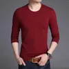 دعاوى الرجال A1928 Mannen kleding Heren Jas Jeugd Lente Lange Mouwen Casual Ronde Hals T-Shirt Nieuwe Mode O-Hals