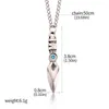 Pendant Necklaces Gamer Valorant Necklace JeKnife Inlay Blue Crystal Pendants Choker For Women Men Fashion Jewelry Accessories Toy Gifts
