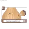 Kreative Vase Luftbefeuchter Holzmaserung Usb Bunte Lampe Büro Luftbefeuchter Ball Festzelt Ätherisches Öl Diffuse Aroma Diffusor