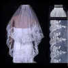 Copricapo di abiti da sposa Nuova sposa a doppio strato pazzo di sequestri in pizzo in pizzo morbido copricapo bianco