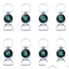 Keychains Lanyards 12 Constell Keychain Horoscope Sign Summer Beer Bottle Opener Key Chain Ring Fashion Accessories Drop Ship 3401 Dh2Ay