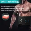 Portable Slim Equipment EMS Abdominal Muscle Stimulator Trainer USB Connect Abs Fitness Equipment Training Gear Muscles Electrostimulator Toner Massage 230605
