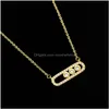 Hänghalsband kristall zirkon arabisk stil pärlhalsband för kvinnor läckra smycken ros guld på ovala gåvor släpp leveranspend dhrk3