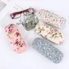 Zonnebril Gevallen 1PC Mode Draagbare Stoffen Bloemen Brillenkoker Leesdoos Zakken Spektakel Hard Eyewear Protector 230605