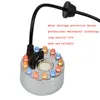 Geräte ELOOLE 15W 24V Ultraschall Nebel Maker Fogger Wasser Brunnen Teich Zerstäuber Luftbefeuchter mit 12 LED Licht mit Adapter