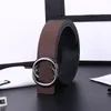 top casual classic mens and womens leather denim belt brand business vintage belt