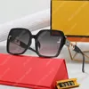 Projektanści okulary przeciwsłoneczne dla mężczyzny Uv400 pełna ramka Kobieta luksusowe okulary przeciwsłoneczne małe litery złotą klamrę napęd na słońce okulary okularowe