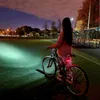 Cykelbelysningsuppgradering 86 LED -cykelljus Kraftfull strålkastare 10000mAh USB -uppladdningsbar som Power Bank Front och Bakuppsättning Valfri 230605