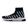 Sock Shoes Designer Fly Knit Speed ​​1.0 Paris Casual Shoes Platform Mens Runner Triple Black White Master Womens Sneakers Classic Speasts Trainer Walking