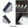 Triangle LED Solar Step Lights 13LED Waterproof Outdoor Stair Lights, Solar Deck Lights for Yard, Patio, Garden, Walkways, Front Door, Driveway, Porch