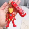 كرتون Superhero Alliance Spider Keychain Captain Car Key Hero Keyring Wholesale