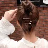 Другие 3pcs/Set Flower Metal Hair Clips Элегантные женщины Золотые стразы Ангар Бобби Пинс волосы Барреттесы Свадебные аксессуары для волос