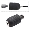 Klem Keyless Drilling Chuck Converter 213mm 1/2 "20Unf Thread Alterar Adaptador SDS 1/4" BIT PERGUNTA DA CHAVE DO IMPRACO