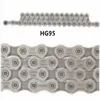 Bike Chains 91011 Speed Bike Chain HG53 HG54 HG73 HG95 HG901 Road MTB Bicycle Chain 116118 Links Bike Chain Racing Bicycle Chain 230606