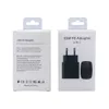 25w Super Fast Charger Adattatore Adattatore USB Tipo C PD Caricatore a parete PD per Samsung Galaxy S23 S22 S21 S20 Ultra Note 20 10 Plus No logo