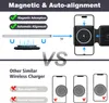 Magnetyczna ładowarka bezprzewodowa dla iPhone'a Gable 3 w 1 stacja ładowania dla wielu urządzeń podłogowych podkładek ładowania