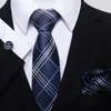 Boyun bağları Birçok renk klasik kırmızı ipek kravat cep kareleri kolkle seti erkekler kravat katı kravat uyumu düğün iş tatili partisi 230605