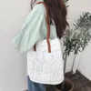 Avondtassen Dames Handtas Zomer Koreaanse Mori Kant Vrouwen Shopper Draagtas Mooie Grote Capaciteit Elegante Fashon Casual Handvat