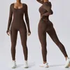 مجموعات نشطة Gym Phemsuit Women One Piece Sport Set Suit for Litness Seamless Yoga Workout Clothes Gootsuit Sportswear